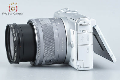 [Used] Canon EOS M200 EF-M 15-45 IS STM Lens Kit White, Low Shutter Count