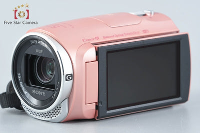 [Used] SONY Sony Handycam HDR-CX670 Pink Digital Video Camera Multi-language Support