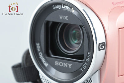 [Used] SONY Sony Handycam HDR-CX670 Pink Digital Video Camera Multi-language Support