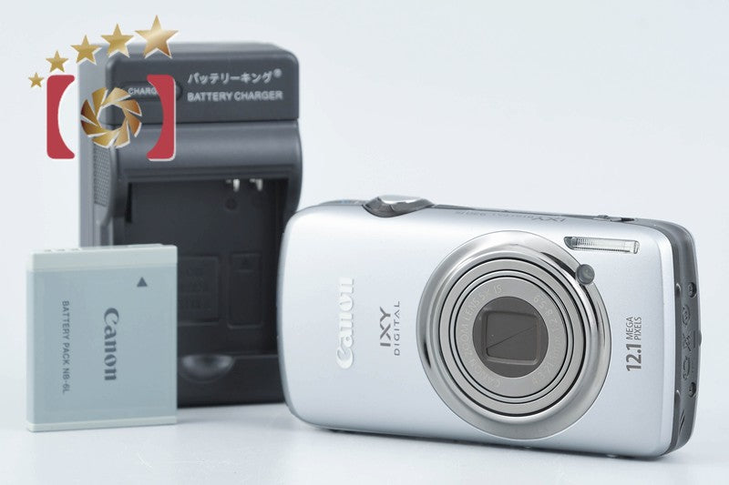 [Used] Canon IXY Digital 930 IS Silver Compact Digital Camera