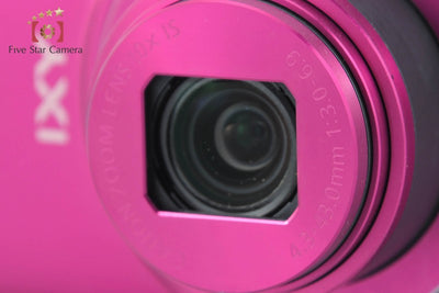 [Used] Canon IXY 620F Pink Compact Digital Camera