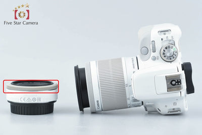 【中古】Canon キヤノン EOS Kiss X7 ダブルレンズキット ホワイト