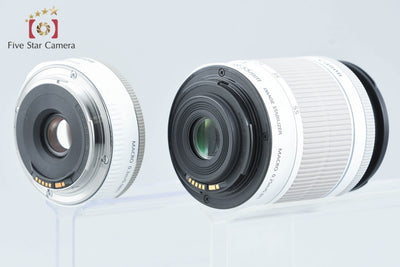 【中古】Canon キヤノン EOS Kiss X7 ダブルレンズキット ホワイト