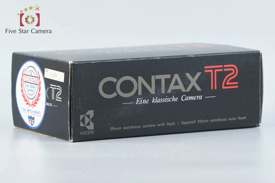 【中古】CONTAX コンタックス T2 コンパクトフィルムカメラ 元箱付き