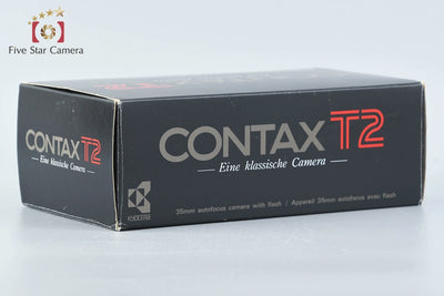 【中古】CONTAX コンタックス T2 コンパクトフィルムカメラ 元箱付き