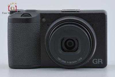 【中古】RICOH リコー GR III コンパクトデジタルカメラ シャッター回数僅少 元箱付き
