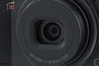 【中古】RICOH リコー GR III コンパクトデジタルカメラ シャッター回数僅少 元箱付き