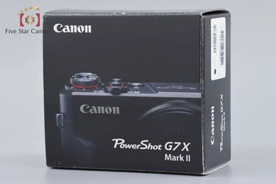 [Used] Canon PowerShot G7 X Mark II Digital Camera with Original Box