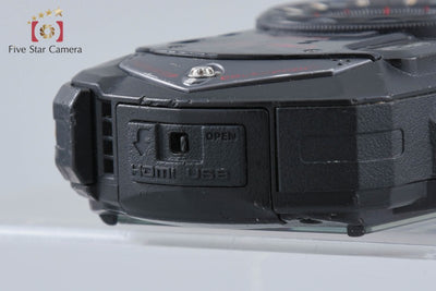 Used RICOH PENTAX WG-30 Black Waterproof Action Camera