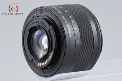 [Used] Canon EOS Kiss M EF-M 15-45 IS STM Lens Kit Black with Original Box