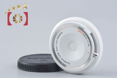 [Used] Olympus Fisheye Body Cap Lens BCL-0980 (9mm F8.0 Fisheye) White
