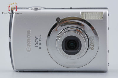 【中古】Canon キヤノン IXY Digital 910 IS シルバー コンパクトデジタルカメラ