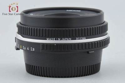 [Used] Nikon Ai-S NIKKOR 45mm f/2.8 P Silver