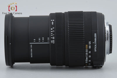 [Used] SIGMA 18-125mm f/3.8-5.6 DC OS HSM for Nikon