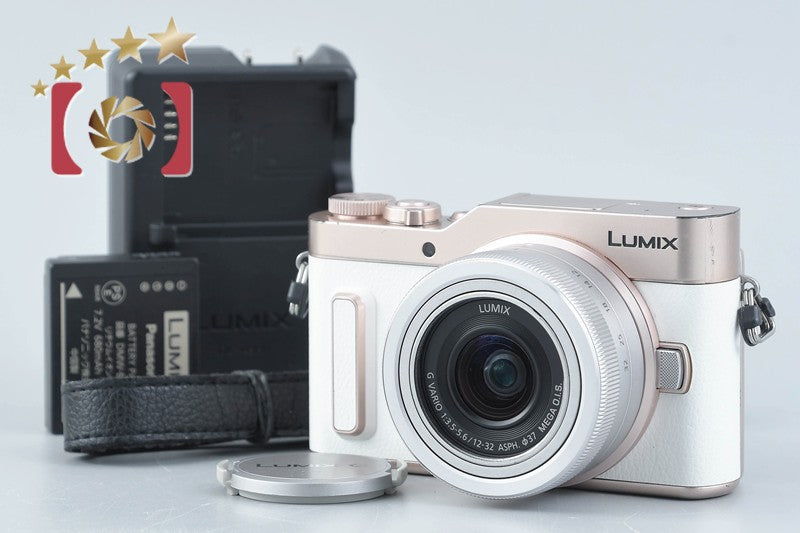 [Used] Panasonic LUMIX DC-GF10 White + G VARIO 12-32mm f/3.5-5.6 ASPH. MEGA O.I.S. H-FS12032 Silver