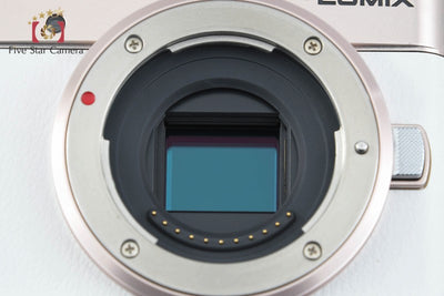 [Used] Panasonic LUMIX DC-GF10 White + G VARIO 12-32mm f/3.5-5.6 ASPH. MEGA O.I.S. H-FS12032 Silver
