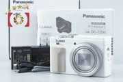 [Used] Panasonic LUMIX DC-TZ95 White Compact Digital Camera with Original Box