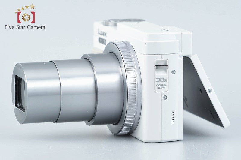 中古】Panasonic パナソニック LUMIX DC-TZ95 ホワイト コンパクト