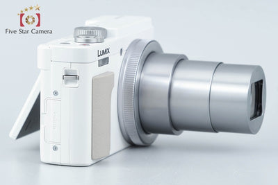 [Used] Panasonic LUMIX DC-TZ95 White Compact Digital Camera with Original Box