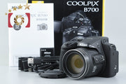 [Used] Nikon COOLPIX B700 Black Compact Digital Camera with Original Box