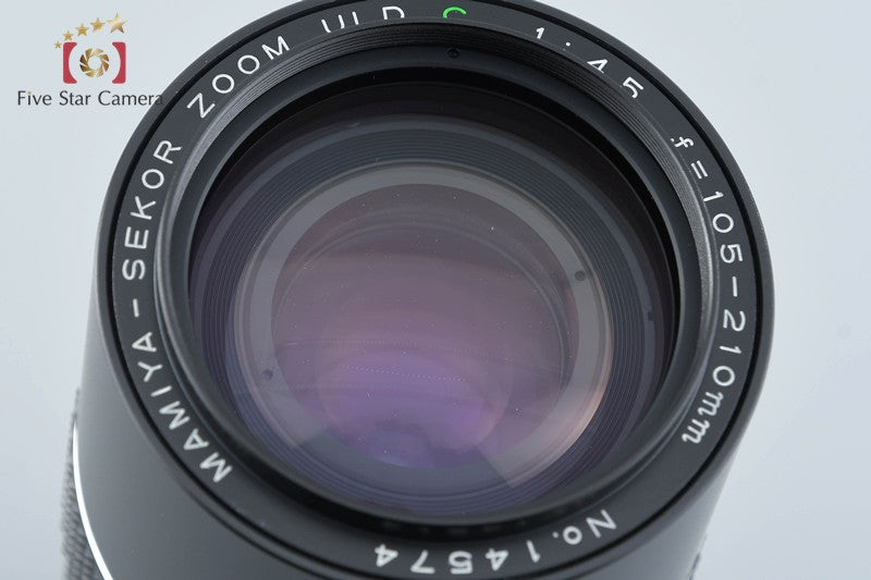中古】Mamiya マミヤ SEKOR ZOOM ULD C 105-210mm f/4.5 645用 – Five 