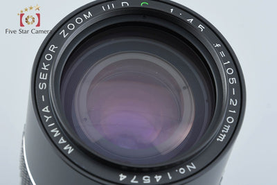 [Used] Mamiya SEKOR ZOOM ULD C 105-210mm f/4.5 for 645