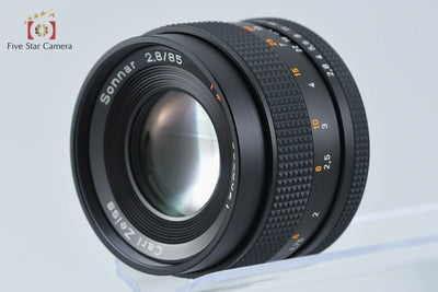 [Used] CONTAX Carl Zeiss Sonnar 85mm f/2.8 T* AEG