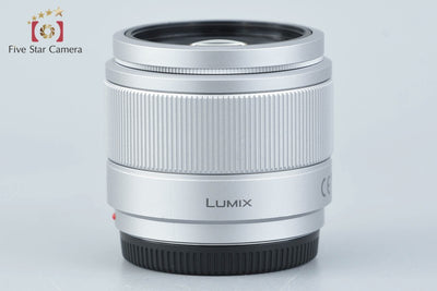 【中古】Panasonic パナソニック LUMIX G 25mm f/1.7 ASPH. H-H025 シルバー