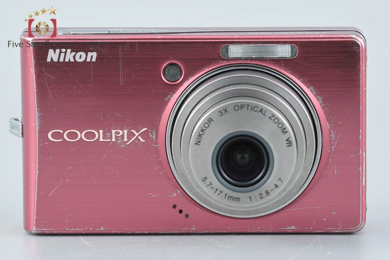 中古】Nikon ニコン COOLPIX S510 ラズベリーレッド コンパクト