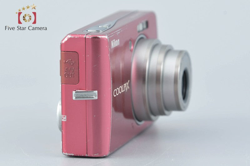 中古】Nikon ニコン COOLPIX S510 ラズベリーレッド コンパクト