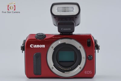 [Used] Canon EOS M Double Lens Kit Red
