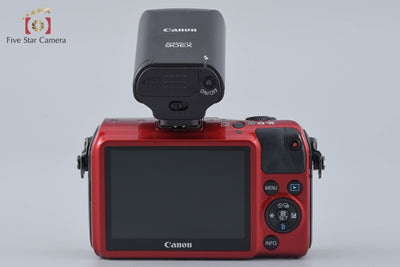 [Used] Canon EOS M Double Lens Kit Red