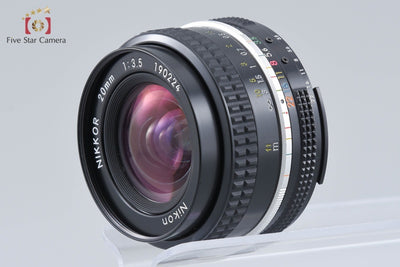 【中古】Nikon ニコン Ai NIKKOR 20mm f/3.5 爪無し
