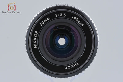 【中古】Nikon ニコン Ai NIKKOR 20mm f/3.5 爪無し