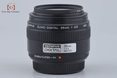 【中古】OLYMPUS オリンパス ZUIKO DIGITAL 35mm f/3.5 MACRO