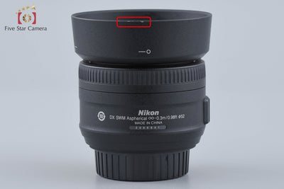 [Used] Nikon AF-S DX NIKKOR 35mm f/1.8 G