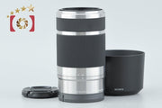 [Used] SONY E 55-210mm f/4.5-6.3 OSS SEL55210 Silver