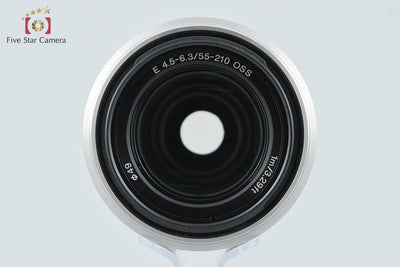 [Used] SONY E 55-210mm f/4.5-6.3 OSS SEL55210 Silver