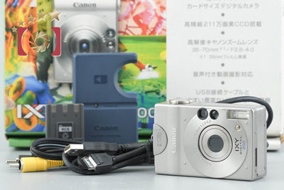 [Used] Canon IXY Digital 200 Compact Digital Camera with Original Box