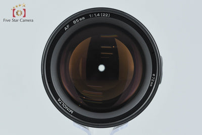 [Used] MINOLTA AF 85mm f/1.4 G