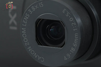 [Used] Canon IXY 30S Black Compact Digital Camera
