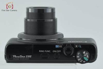 [Used] Canon PowerShot S95 Black Compact Digital Camera