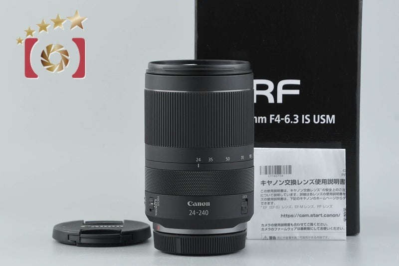 [Used] Canon RF 24-240mm f/4-6.3 IS USM with original box