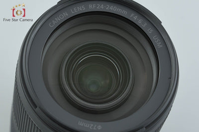 [Used] Canon RF 24-240mm f/4-6.3 IS USM with original box
