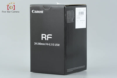 [Used] Canon RF 24-240mm f/4-6.3 IS USM with original box