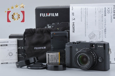 【中古】FUJIFILM 富士フイルム X20 ブラック コンパクトデジタルカメラ 元箱付き