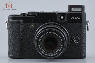 【中古】FUJIFILM 富士フイルム X20 ブラック コンパクトデジタルカメラ 元箱付き