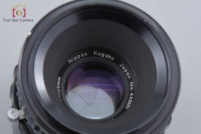 【中古】Nikon ニコン NIKKOR-Q 105mm f/3.5 ゼンザブロニカ EC S2 S2A用