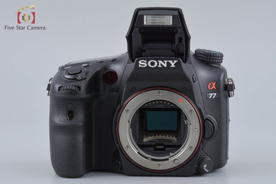 【中古】SONY ソニー α77 SLT-A77V デジタル一眼カメラ シャッター回数僅少