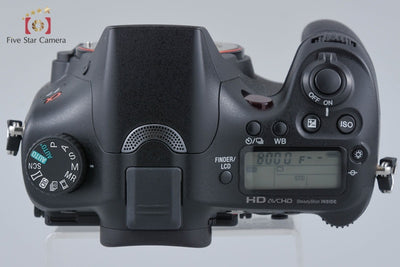 【中古】SONY ソニー α77 SLT-A77V デジタル一眼カメラ シャッター回数僅少